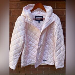 Women's Size Large FeatherFree Insulated Jacket from Lands End - NWT